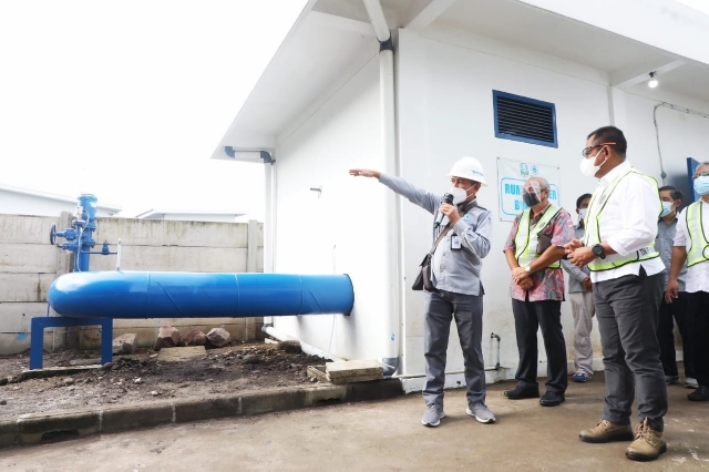 Tinjau Pengujian SPAM Umbulan, Sekdaprov: Lebih Bersih dari Air Minum Kemasan