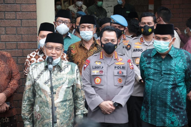 Jalin Sinergitas dengan Ulama Kapolri Silaturahmi ke PBNU