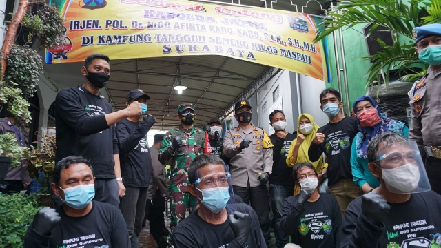 Polda Jatim Bentuk KTS Sebagai Sarana Penanganan Covid-19
