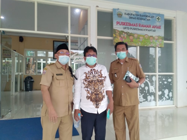 Legislatif Bangkalan Datangi Puskesmas Kwanyar Berikan Pembinaan