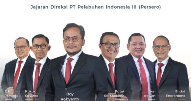 Satu lagi Putra Terbaik Pelindo III BOY ROBYANTO , Isi Komposisi Dirut PELINDO III