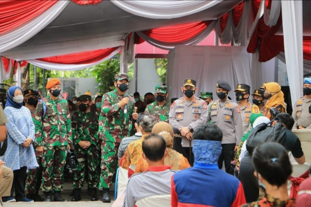 Dua Jenderal TNI-Polri Ingatkan Agar Peduli Kesehatan dan Patuhi Prokes