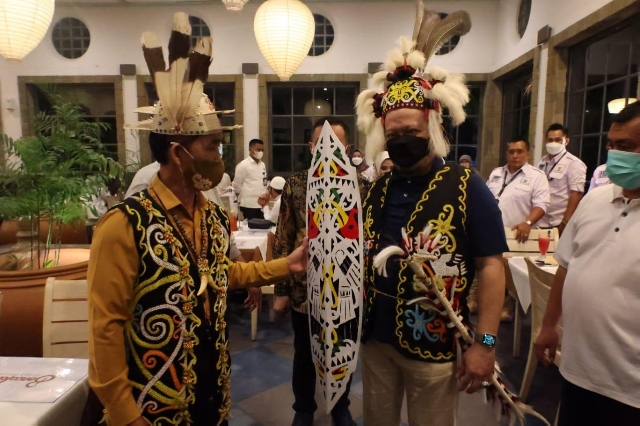 Dewan Adat Dayak Kaltim, Berharap LaNyalla Sukseskan IKN dan Menjadi Pemimpin Negeri