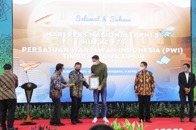 HPN 2021, Khofifah: Industri Pers Berjalan Sehat dan Terlindungi