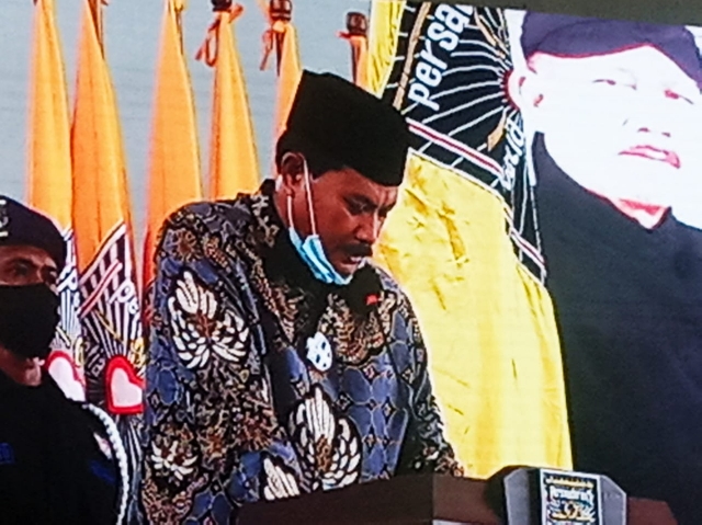 Hadiri Pelantikan PSHT, Wali Kota Madiun Minta Pengurus Tancap Gas Raih Prestasi