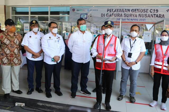 Menhub RI Ir. Budi Karya Sumadi melakukan Kunjungan di Terminal Penumpang Gapura Surya Nusantara (GSN)