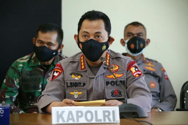 “Beri Kekuatan Terbaik, Bantu Cari KRI Nanggala 402,” Perintah Kapolri