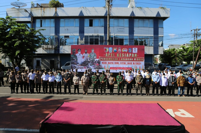 Apel Kesiapan Larangan Mudik Hari Raya Idul Fitri 1442 H/TH 2021