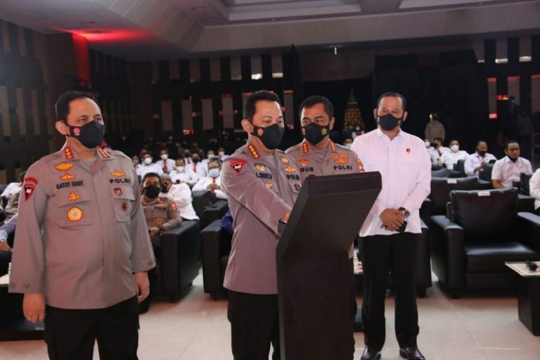 Kapolri Launching SP2HP dan e-PPNS Berbasis Online