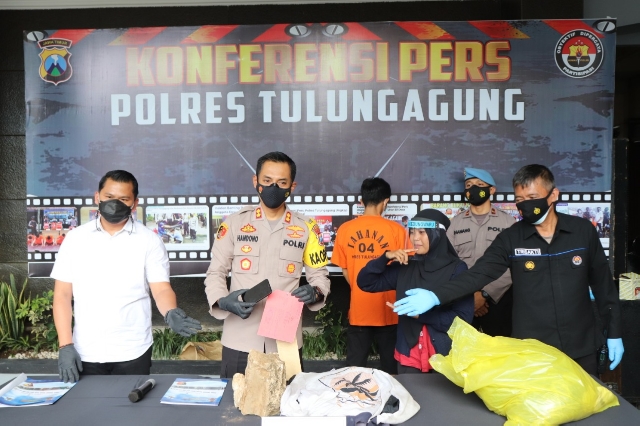 Tim Macan Agung Polres Tulungagung Bekuk Pelaku Pembunuhan