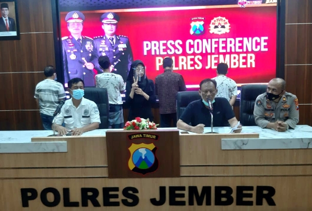 Mahasiswa Jadi Kurir Ganja Dibekuk Polres Jember