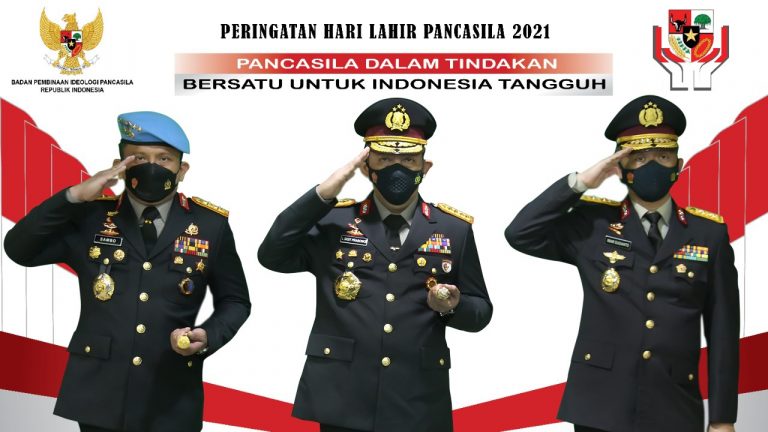 Refleksi Hari Lahir Pancasila, Kapolri: Bersatu Melawan Covid-19