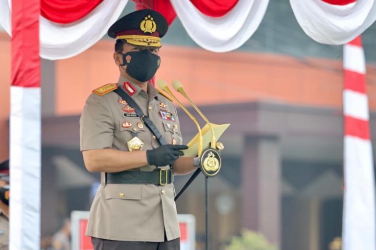 631 Bintara Remaja SPN Polda Jatim di Lantik Kapolda