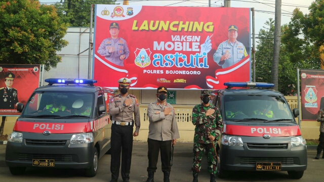 Mobile ASTUTI Sasaran Warga Pelosok Desa Guna Percepatan Vaksinasi di Bojonegoro