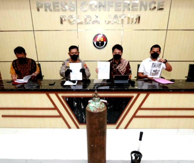 Dirreskrimsus : Tidak Ada Tabung Oksigen Palsu di Tulungagung