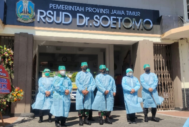 Penambahan 200 Bed Ruang ICU dan HCU RSUD Dr Soetomo Ditinjau Forkopimda Jatim