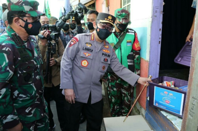 Selama PPKM Darurat, Kapolri Sebut 475.420 Paket dan 2.471.217 Kg Beras untuk Warga
