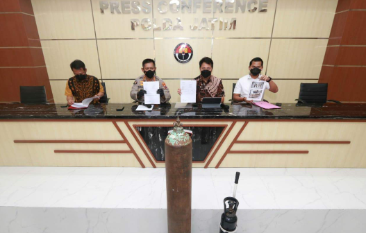 Dirreskrimsus Polda Jatim,” Tidak Ada Tabung Oksigen Palsu di Tulungagung”