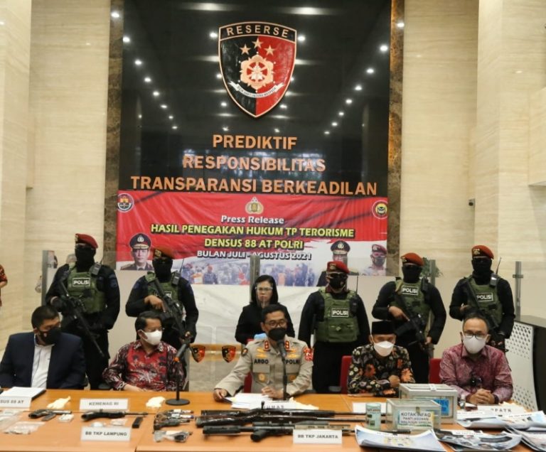 Polri Ungkap Organisasi Penyokong Dana Kelompok JI
