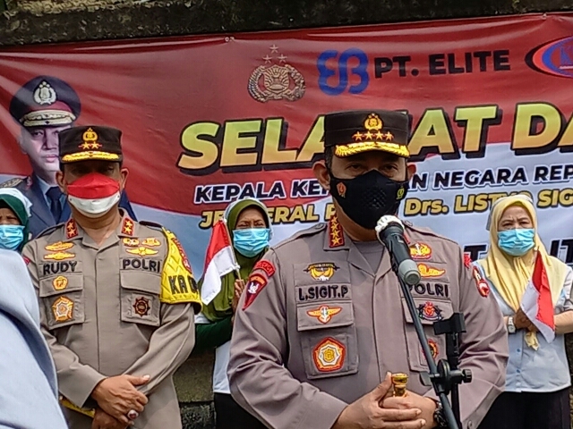 Kapolri Akan Perkuat Akselerasi Vaksinasi, Wilayah Aglomerasi Buruh di Banten
