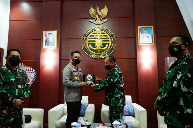 Silaturahmi Marathon, Jalin Sinergitas & Hubungan Lebih Baik Dilakukan Kapolres Pelabuhan Tanjung Perak