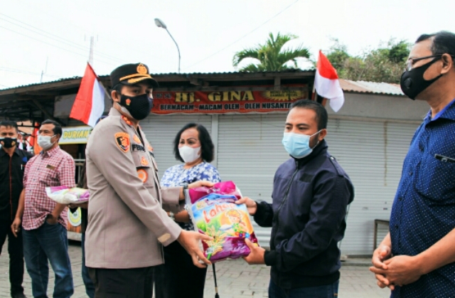 BPC PHRI Kab. Magetan Apresiasi Polres Magetan Terhadap Masyarakat terdampak PPKM