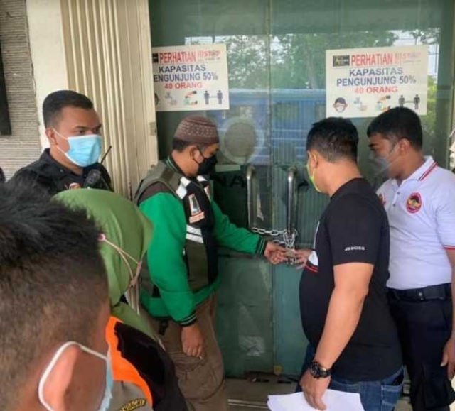 Nekat Buka di Masa PPKM, Arjuna Club Digerebek Satgas Covid