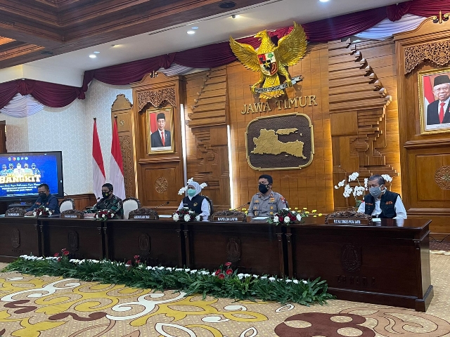 Capai Level 1 Penanganan Covid-19 di Indonesia Provinsi Jawa Timur Satu-Satunya