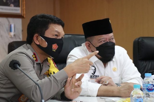 LaNyalla Apresiasi Polda Jatim Asuh Anak Yatim Piatu Korban Covid-19