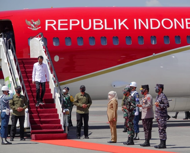 Forkompimda Jatim Dampingi Presiden RI Dalam Pembangunan Smelter PT. Freeport Indonesia