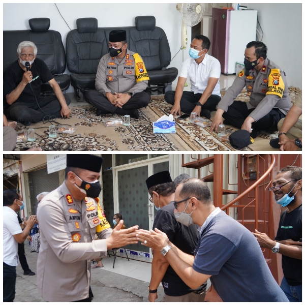 Kapolres Pelabuhan Tanjung Perak Lakukan Kunker Kepada Tokoh Agama