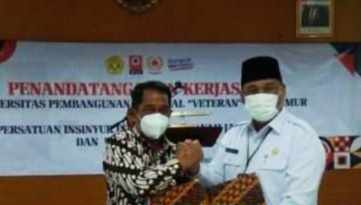 Tingkatkan Kualitas SDM, UPN Veteran Jatim PII dan KONI Surabaya