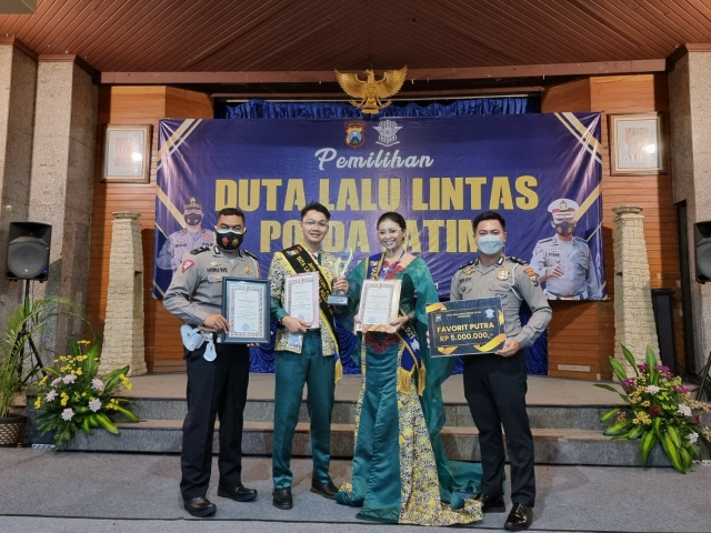 Polres Jember Berhasil Meraih Juara Pemilihan Duta Lalu Lintas Polda Jawa Timur 2021