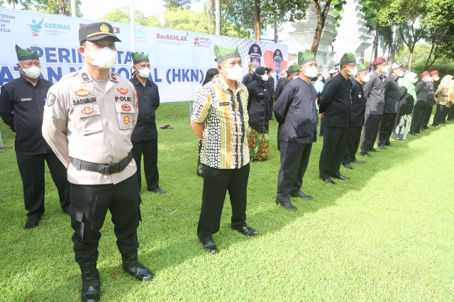 Hari Kesehatan Nasional 2021, Bupati Ipuk Beri Penghargaan Kepada Polresta Banyuwangi