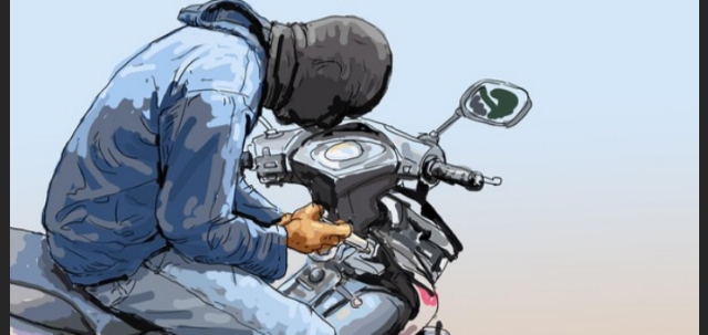 Pelaku Pencurian Sepeda Motor Terekam CCTV dan Tertangkap Polisi