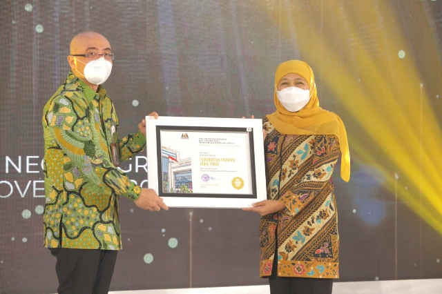 Pemprov Jatim Terima Dua Penghargaan BKN Award 2021