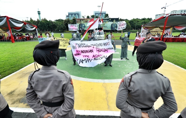 Polda Jatim Gelar Lomba Orasi, Dalam Memperingati Hari HAM