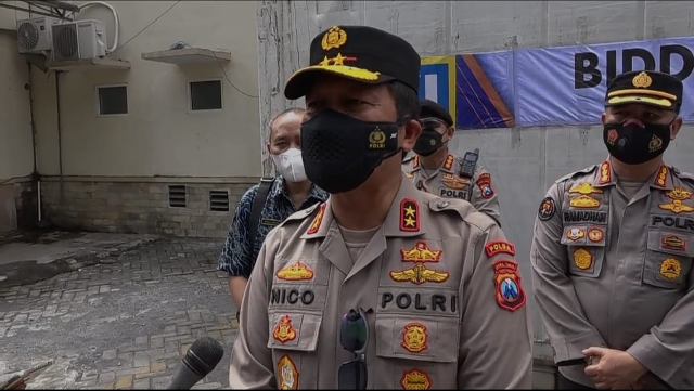 Kapolda Jatim Meninjau Posko DVI di RS Bhayangkara Tirta Yatra Lumajang