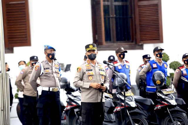 Polrestabes Surabaya Libatkan 3.000 Lebih Personil Gabungan Untuk Pengamanan Nataru