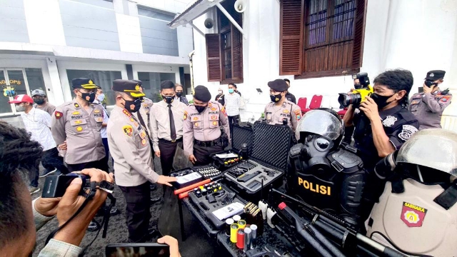 Kapolrestabes Surabaya Pastikan Kendaraan Dinas Polisi Siap Operasional Amankan Nataru