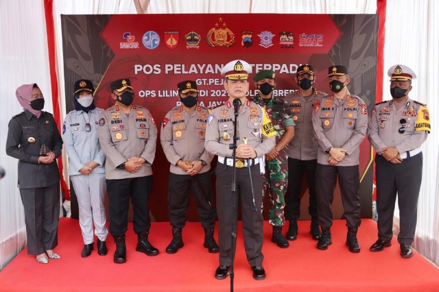 Apresiasi Inovasi Jateng Dalam Penanganan Nataru oleh Asops dan Kakorlantas Polri
