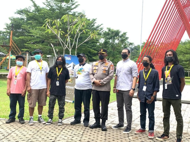 Polri Sambut Baik Acara ‘Safari Bhayangkara Mural’ dan Beri Ruang Kebebasan Berekspresi