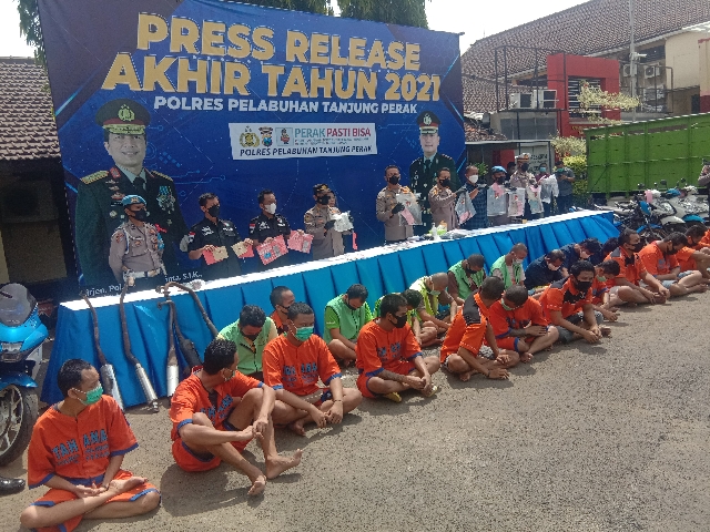 Ungkap Kasus Dalam Press Release di Akhir Tahun 2021