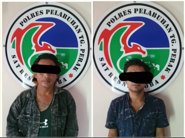 Dua Budak Sabu Asal Surabaya Ditangkap Satresnarkoba Polres Pelabuhan Tanjung Perak