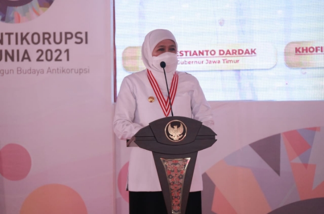 Forkopimda Jatim Peringati Hakordia 2021