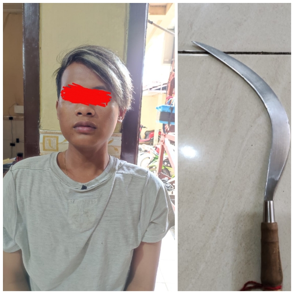 Pemuda Dibawah Umur Bawa Clurit, Diamankan Polisi
