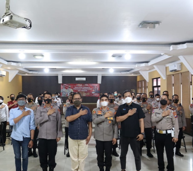 Menuju Era Police 4.0, Polresta Mojokerto Gelar Pelatihan Kehumasan