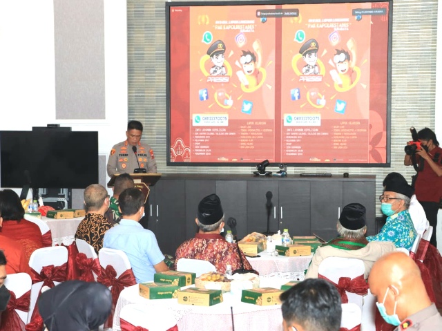 Kapolrestabes Surabaya Rakor dengan Lintas Agama Jelang Imlek 2573