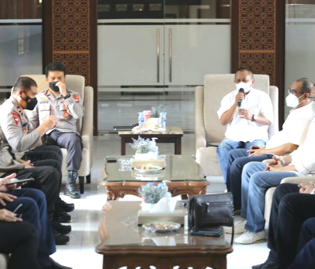 Jalin Sinergitas dengan Polri, PWI Jatim Audensi ke Kapolda
