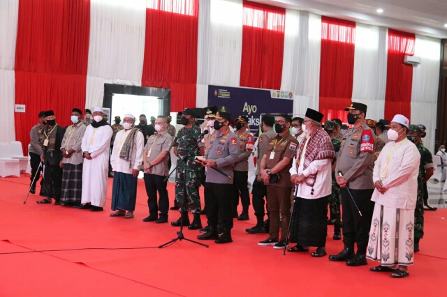 Kapolri: Vaksinasi, Disiplin Prokes dan Kurangi Mobilitas, Dalam Mencegah Covid-19